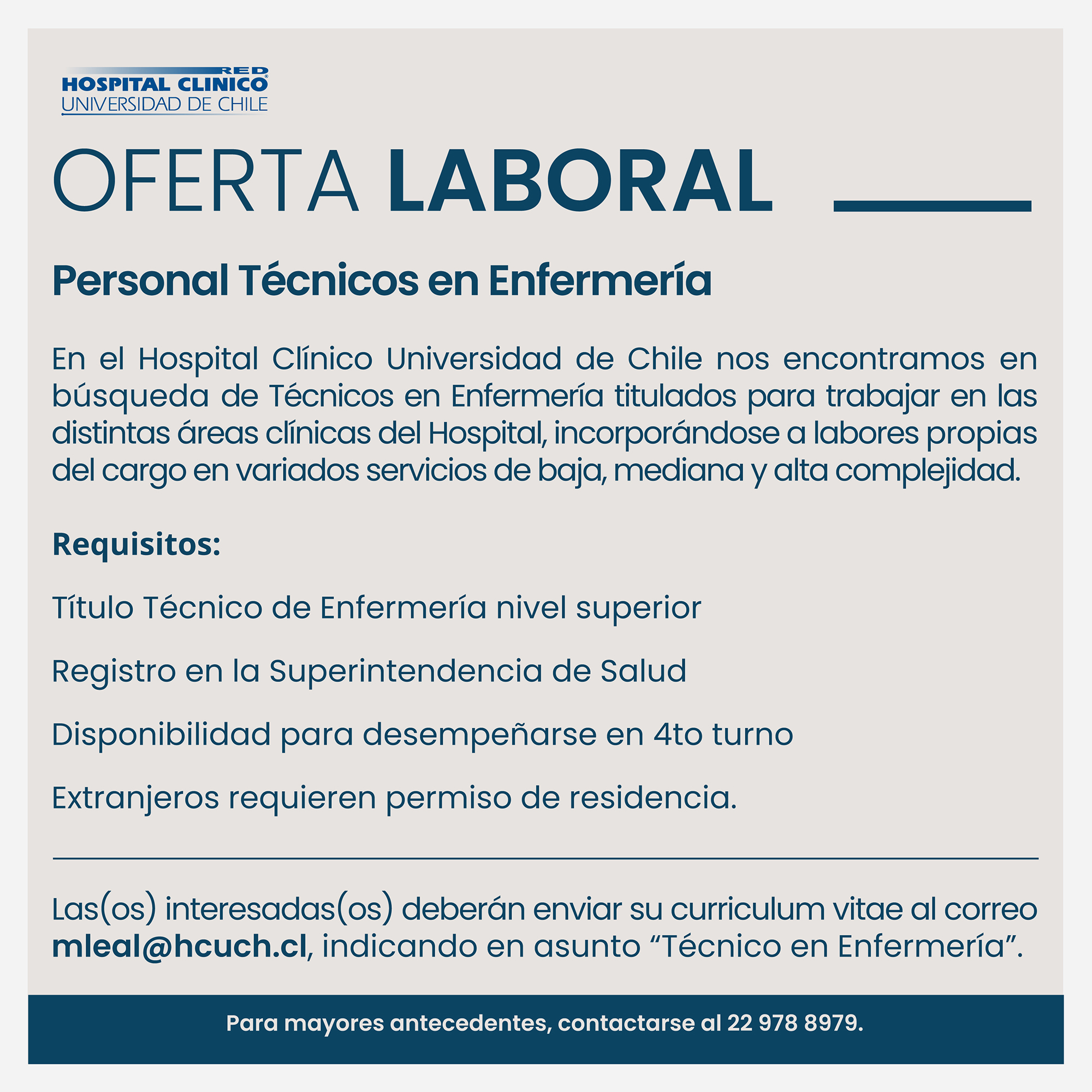 Ofertas de Empleo HCUCH